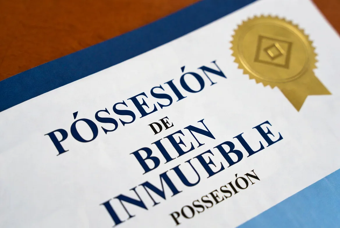 posesión de bien inmueble