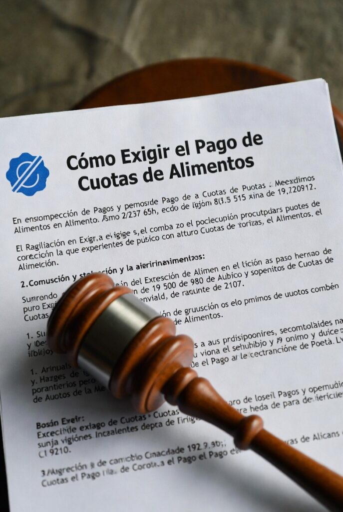 Cómo Exigir el Pago de Cuotas de Alimentos
