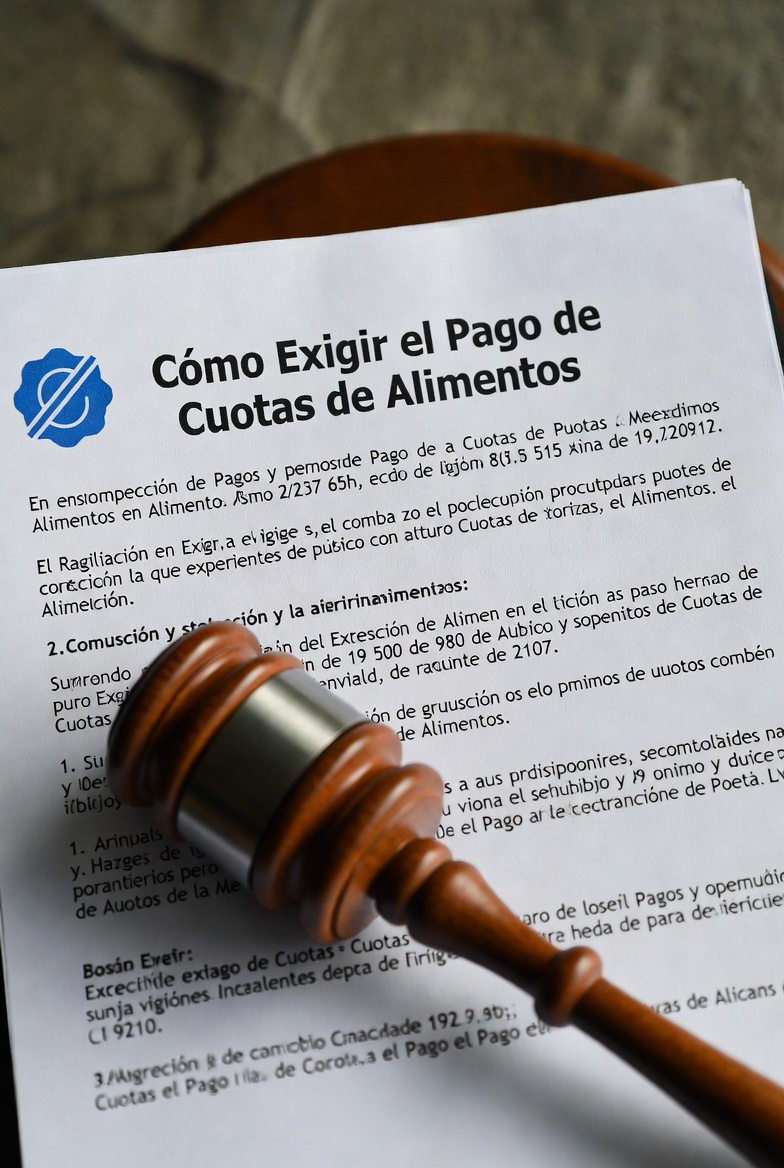 Cómo Exigir el Pago de Cuotas de Alimentos