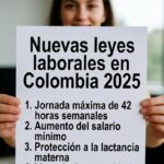 Nuevas leyes laborales en Colombia 2025