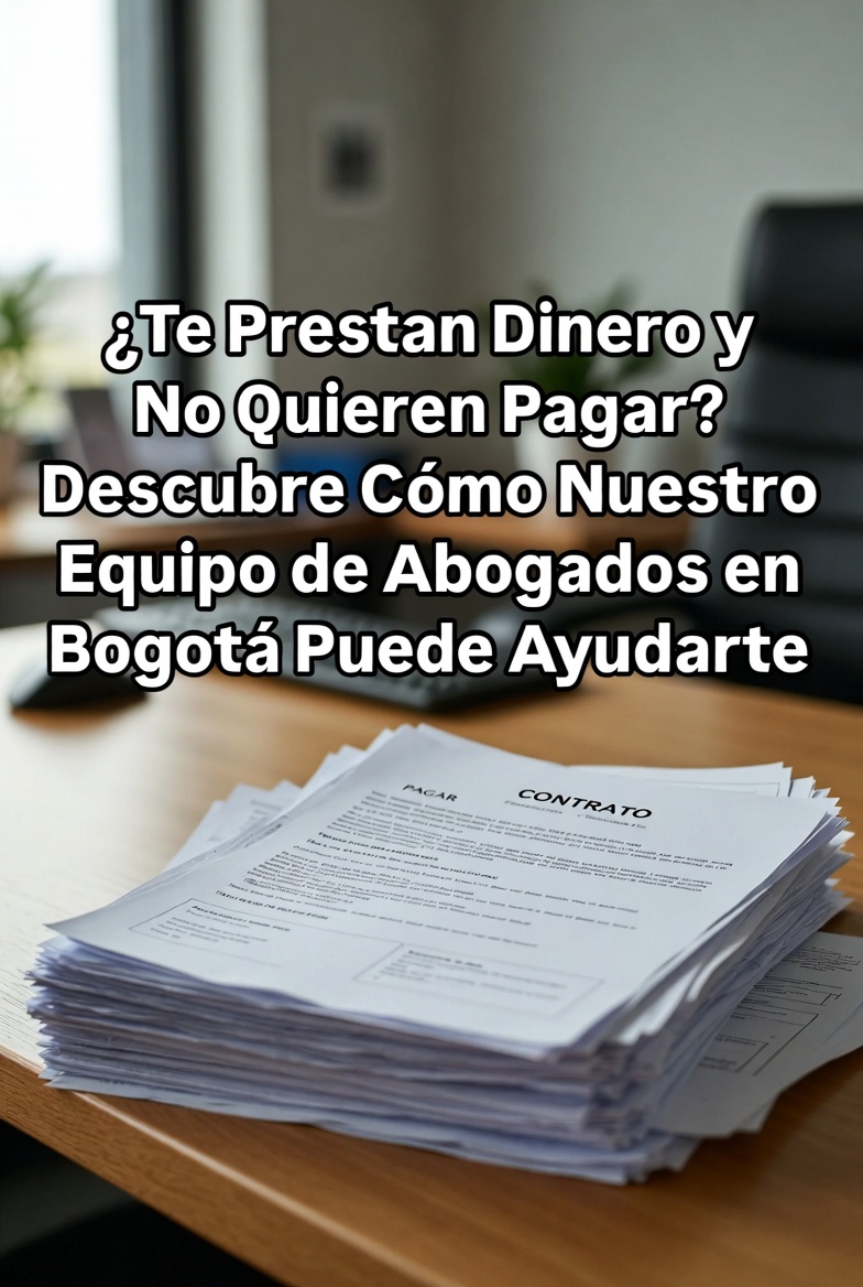 ¿Te Prestan Dinero y No Quieren Pagar?