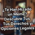 ¿Te Han Hizado un Meme? Descubre Tus Derechos y Opciones Legales