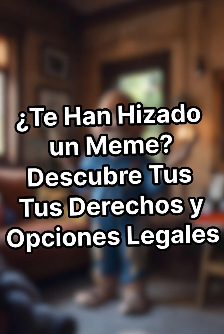 ¿Te Han Hizado un Meme? Descubre Tus Derechos y Opciones Legales
