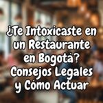 ¿Te Intoxicaste en un Restaurante en Bogotá? Consejos Legales y Cómo Actuar