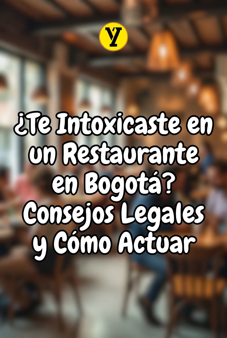 ¿Te Intoxicaste en un Restaurante en Bogotá? Consejos Legales y Cómo Actuar