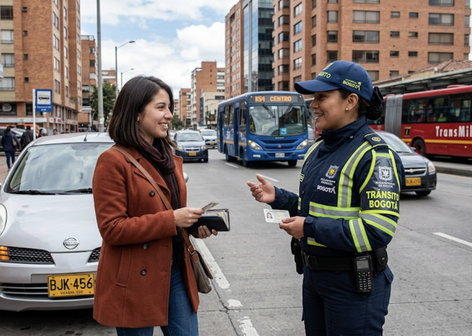 impugnar un comparendo en Colombia