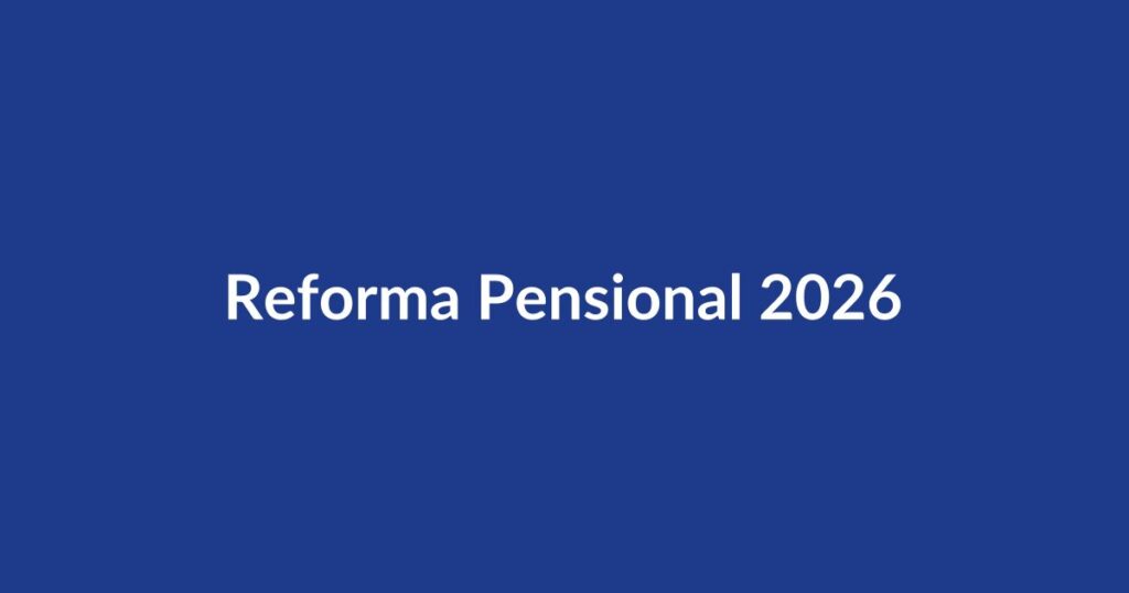 Reforma pensional 2026 Colombia Ley 2381