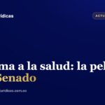 Edificio del Congreso de la República de Colombia donde se debate el proyecto de reforma a la salud en el Senado