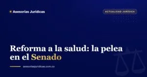 Edificio del Congreso de la República de Colombia donde se debate el proyecto de reforma a la salud en el Senado