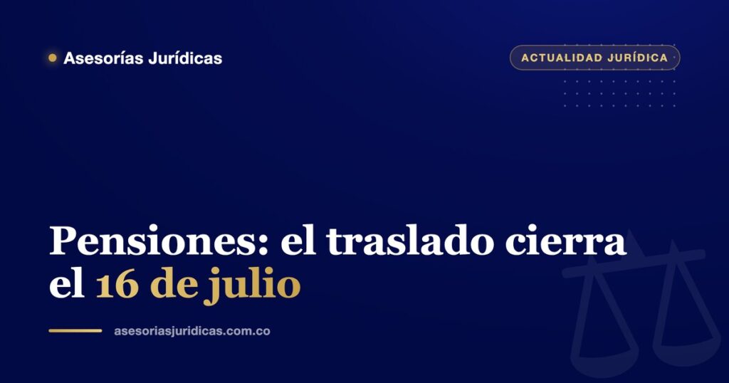 Persona adulta revisa documentos de pension junto a un calendario que marca el mes de julio